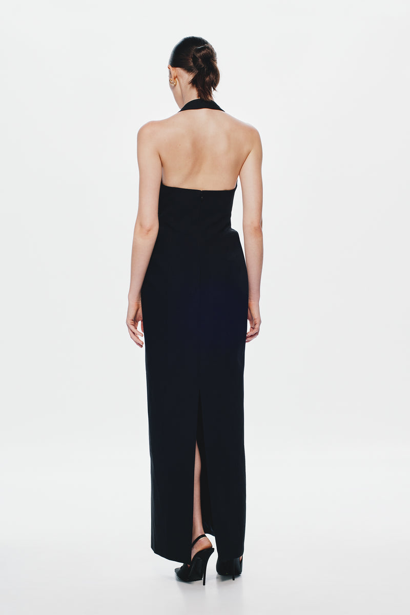 Hire MISHA Delta Suiting Dress in Black
