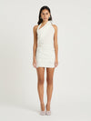 Hire BENNI Perry Mini Dress in Marshmallow White