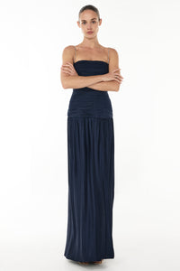 Hire MANNING CARTELL Royal Debut Dress in Navy Blue