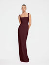 Hire EFFIE KATS Marbella Gown in Wine Red