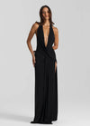Hire NATALIE ROLT Winona Gown in Black