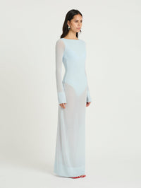 Hire BENNI Remy Reversible Maxi Dress in Fresh Mint