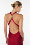 Hire MANNING CARTELL Charmed Cowl Slip Dress in Ruby Red