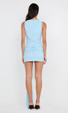 Hire BEC+BRIDGE Domenic Asym Mini Dress in Sky Blue