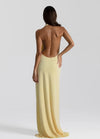 Hire NATALIE ROLT Winona Gown in Lemon Yellow