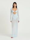 Hire BENNI Remy Reversible Maxi Dress in Fresh Mint