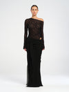 Hire BENNI Nova Maxi Dress in Black