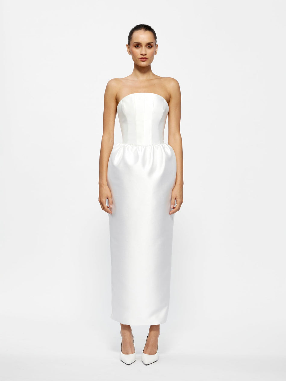 Hire EFFIE KATS Lilia Dress in Ivory White