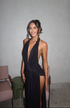 Hire NATALIE ROLT Winona Gown in Black