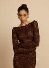 Hire ARCINA ORI Monet Dress in Brown