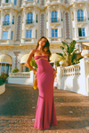 Hire I AM DELILAH. Delilah Maxi in Wine Red