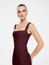 Hire EFFIE KATS Marbella Gown in Wine Red