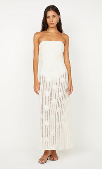 Hire BEC+BRIDGE Amelie Strapless Dress in Ivory