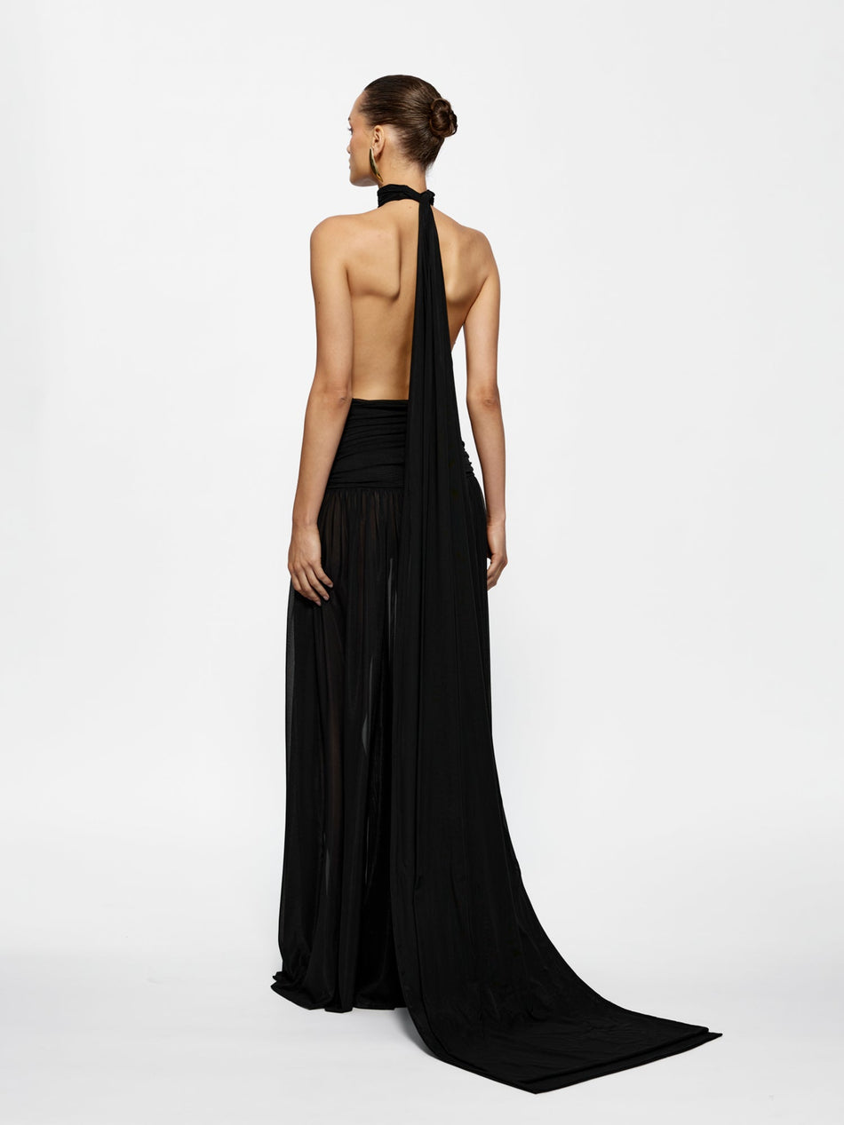 Hire EFFIE KATS Verity Gown in Black