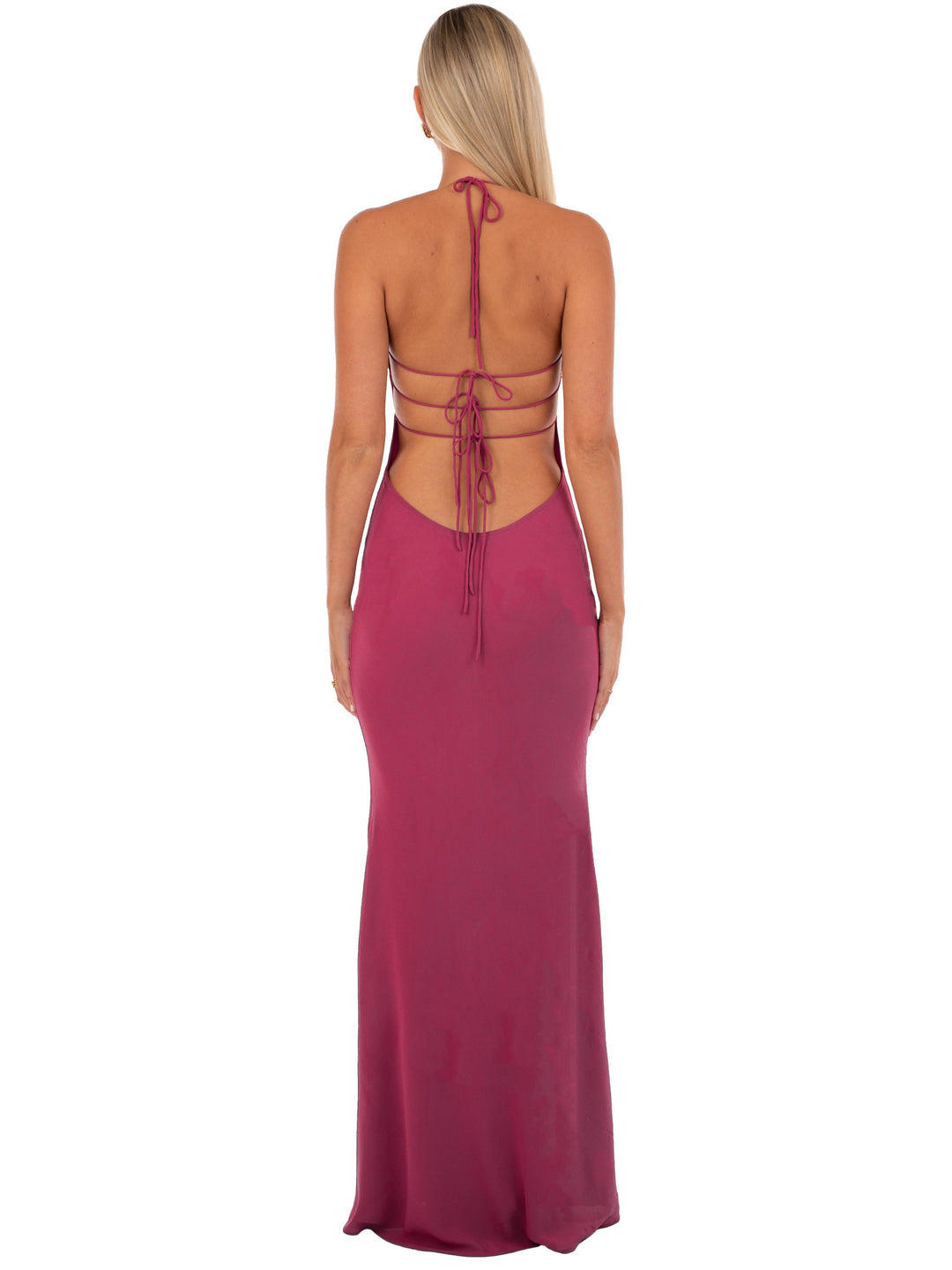 Hire I AM DELILAH. Delilah Maxi in Wine Red