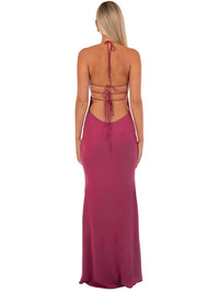 Hire I AM DELILAH. Delilah Maxi in Wine Red
