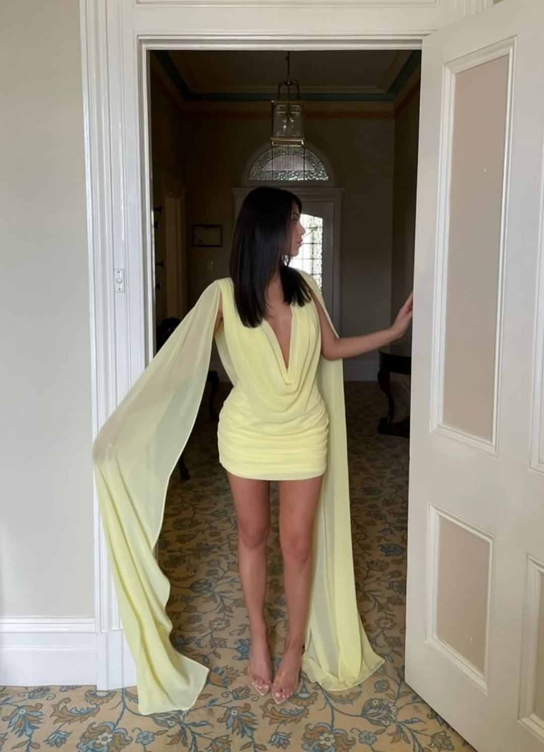 Hire CALIA COLLECTION Sienna Mini Dress in Yellow