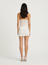 Hire BENNI Perry Mini Dress in Marshmallow White