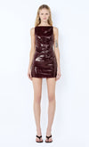 Hire BEC+BRIDGE Celestia Mini Dress in Plum