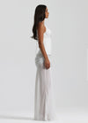 Hire NATALIE ROLT Cadence Gown in White (available from June)