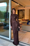 Hire ARCINA ORI Monet Dress in Brown