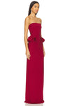 Hire MAYGEL CORONEL Calliope Maxi Dress in Carmesi Red