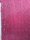 Hire DECONDUARTE Paradiso Lace Maxi Dress in Wine Red