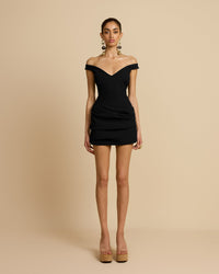 Hire ARCINA ORI Avery Mini Dress in Black