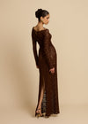 Hire ARCINA ORI Monet Dress in Brown