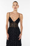 Hire MANNING CARTELL Enchantment Bralette Dress in Black