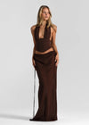 Hire NATALIE ROLT Bronte Top in Espresso Brown (TOP ONLY)