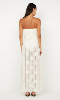Hire BEC+BRIDGE Amelie Strapless Dress in Ivory