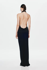 Hire MISHA Vanessa Jersey Maxi Dress in Black