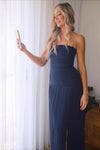 Hire MANNING CARTELL Royal Debut Dress in Navy Blue