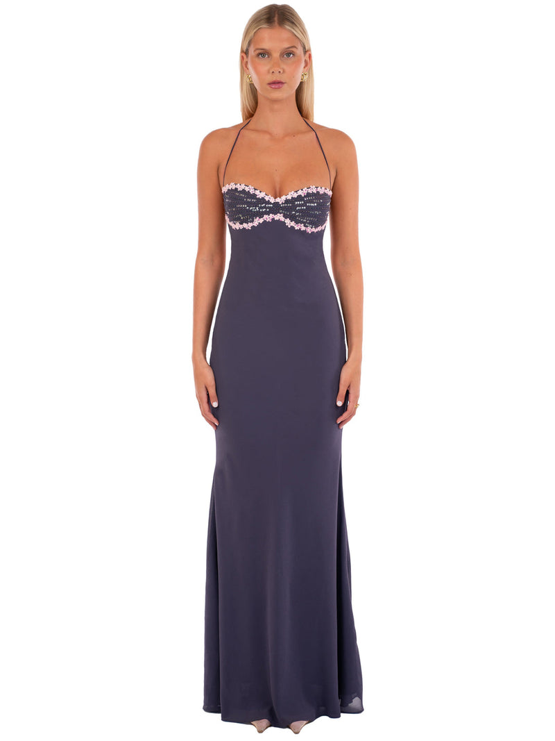 Hire I AM DELILAH. Delilah Maxi in Midnight Blue