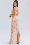 Hire HOUSE OF CB Robina Honeyflower Print Maxi Dress